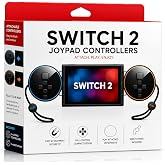 D&amp;M Controller for Switch 2, Rechargeable Wireless Gamepad with Wrist-Straps Accessories, RGB LED Lighting, Support Rumb/Motion-Control/M-Mode/G-Chat.