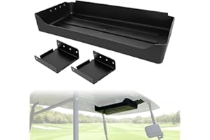 CYOOYC Front Overhead Storage Tray for Club Car DS 2006 Golf Cart Accessories, Roof Front Storage Box Ceiling Organizer Tray Compatible with Club Car DS Standard Factory Roof