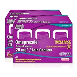 Ohm Omeprazole Delayed-Release Tablets, 20mg Acid