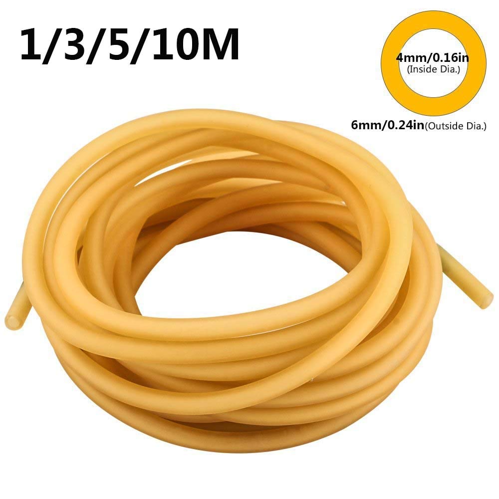 Tubo Gomma Lattice Guyker - Diametro 3x6 Mm Lunghezza 10 Metri