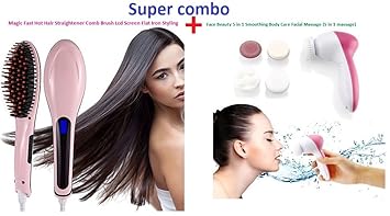 Buy Mld Hair Straightener Combo Hair Straightening Brush Fast