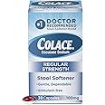 Colace Docusate Sodium Stool Softener Capsules 100 mg - 30 capsules
