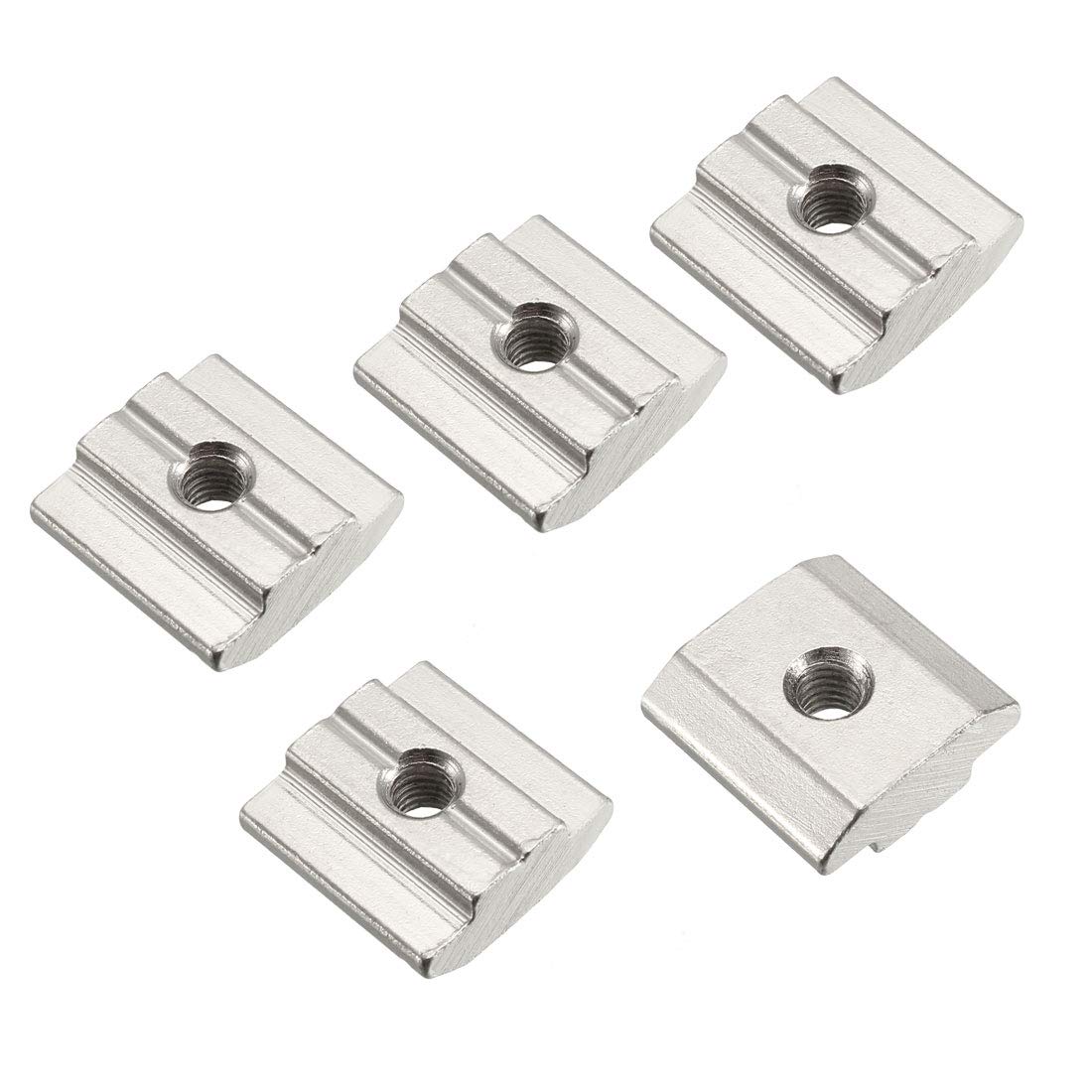 sourcing map Slide in T-Nut, M4 Threaded for 3030 Series Aluminum Extrusions Profile, Pack of 20