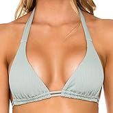 Luli Fama Womens Triangle Top