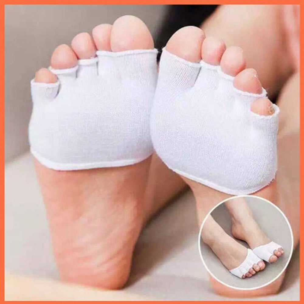 COJOY GelLined Compression Toe Separating Socks Heel Pain