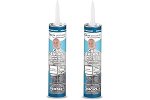 RV WHOLESALE DIRECT DICOR 351CSCL-1 Clear Cap SEALANT 10.1 OZ (2)