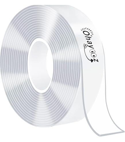 5 Pièces Ruban Adhésif Double Face Extra Fort 30x30mm - Pour Intérieur Et Extérieur