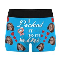 Personalized Boxer, Custom Funny Face Underwear