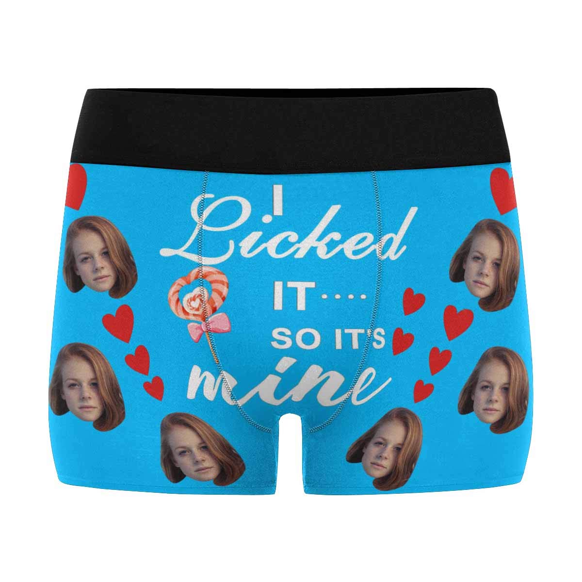 Personalized Boxer, Custom Funny Face Underwear