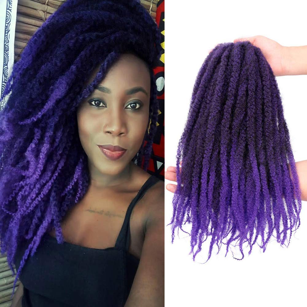 Amazon Com Marlry Hair 3pcs Marley Twist Crochet Braids 18 Inch