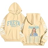 MABUTINGTI 𝐅𝐫𝐞𝐲𝐚 𝐒𝐤𝐲𝐞 Hoodie Unisex Tour Music Album Merch Pullover Long Sleeves Hooded Sweatshirts for Fans 2026