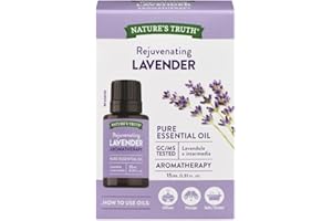 Nature's Truth Essential Oil - 100percent Pure Lavender Oil Lavandula Intermedia Pure and Plant-Based Massage Oil, Aromathera