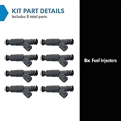 TRQ Fuel Injector Set Compatible with 1999-2000