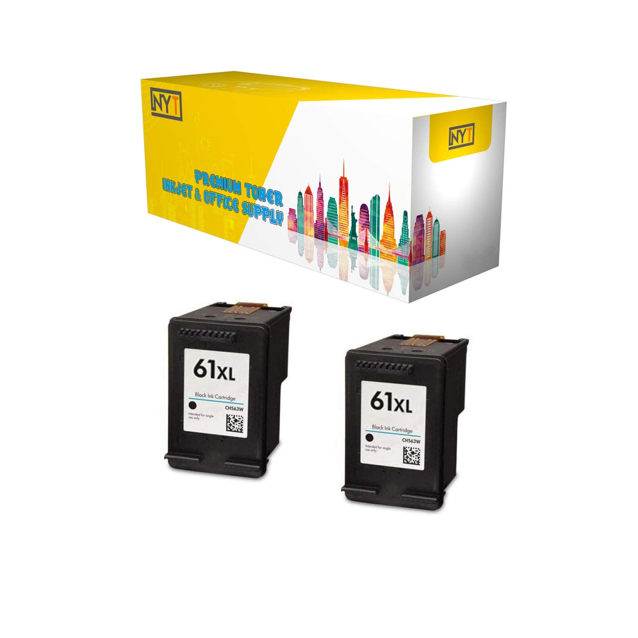 hp 61xl black ink 2 pack