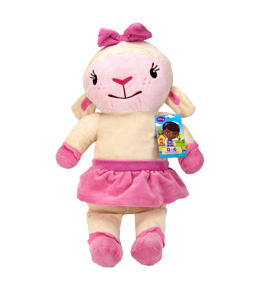 Disney Doc Mcstuffins Lambie 20" Plush Cuddle Pillow Doll