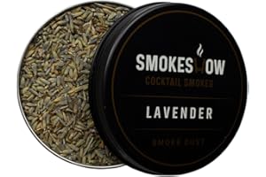 SMOKESHOW COCKTAIL SMOKER Wood Chips for Cocktail Smoker 4 oz tin. Add Flavors to Your Smoked Drinks (Lavender)