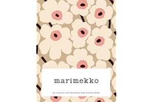 Chronicle Books Marimekko Notes Pastels - 20 Unikko Notecards & Envelopes