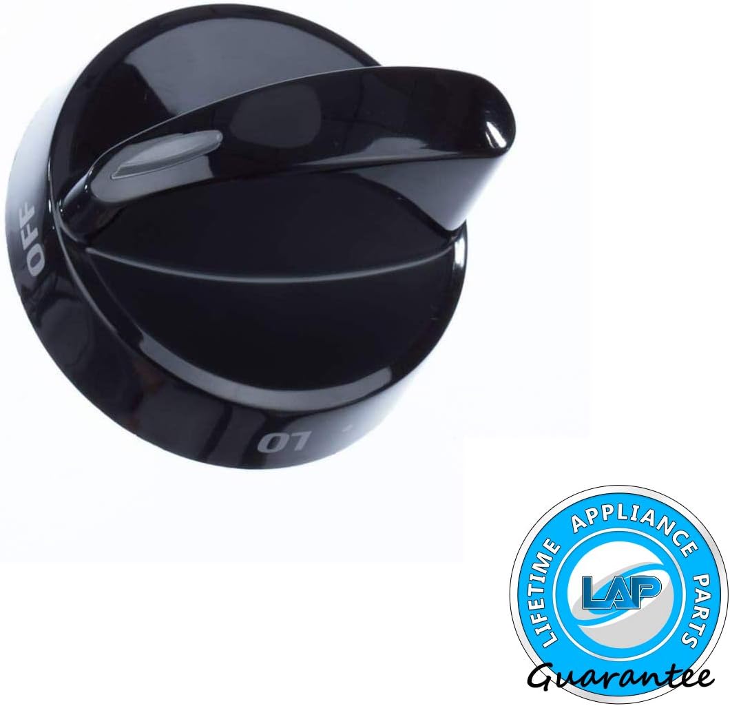 Lifetime Appliance 316442513 Surface Burner Knob Compatible with Frigidaire, Kenmore, Sears Range Oven