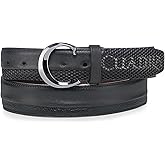 Cuadra Casual Belt for Men in genuine Bovine Leather Black