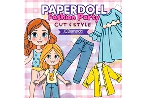 PaperDoll Fashion Party; Cut and Style: Enjoy fashion with "Paper Doll Fashion Party; Cut and Style" and have fun cutting out