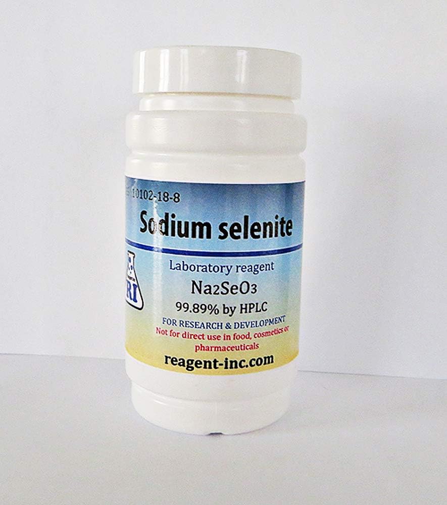 Sodium Selenite, 99.89%, Analytical Reagent (ACS), 50 gr