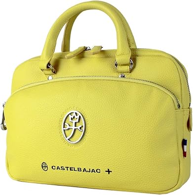 Amazon Castelbajac カステルバジャック ミニブリーフケース Halogen ハロゲン イエロー Castelbajac カステルバジャック バッグ
