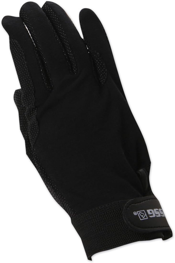 SSG Gripper Riding Gloves - Black - 4