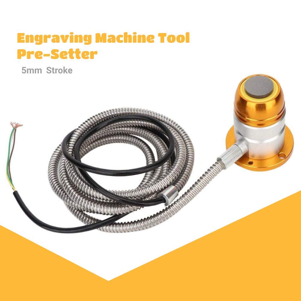 Pre Setter Tool Setter,IP67 5mm 0.001mm Accuracy Automatic Tool Setting Gauge,with 4 2m oil proof cable,for CNC Router Engraving Machine - Image 3
