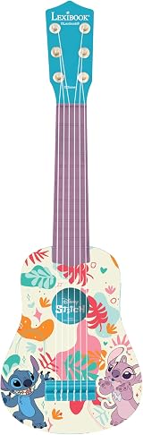 Lexibook Disney Stitch My First Guitar 6 Nylon Strings 53 cm Blue K200D