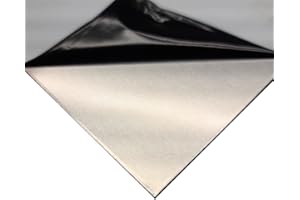 ONLINE METAL SUPPLY 0.100" x 24" x 36", 5052-H32 Aluminum Sheet (Mill w/PVC)