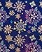 Papyrus Holiday Wrapping Paper Set, Snowflakes (3-Count)