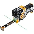Reekon T1 Tomahawk Digital Tape Measure - Split Metric/English - Green Laser, E-Paper Measuring List, Measurements Shared Ove