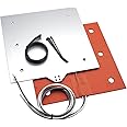 [Gulfcoast Robotics] 235x235mm Aluminum Build Plate and 24V 250W Silicone Heater 3-Point Heated Bed Upgrade for Creality Ender 3