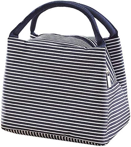Pasabideak Lunch Boxes for You Fashion Portable Practical Thermal Insulated Tote Picnic Lunch Cool Bag Cooler Box Handbag Pouch (J)