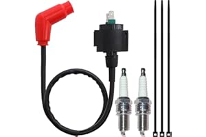 Stylemafia Ignition Coil Pack spark plug Fit for HONDA 450S 450ES 350S 350ES TRX450 FE FM ES S Rancher 350 TRX350 FE FM TE TM Foreman 400 450