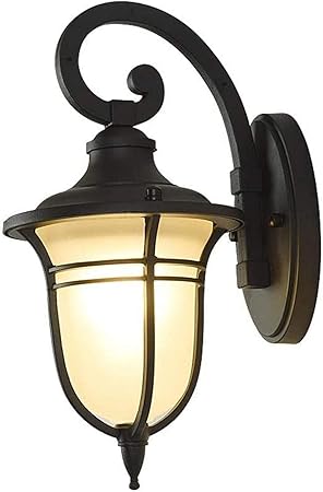 Retro viktorianische europäische Außenwandleuchte Rostfreie Aluminium