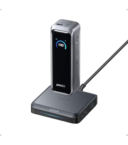 Amazon.com: Anker Prime - Banco de energía de 27,650 mAh (250 W