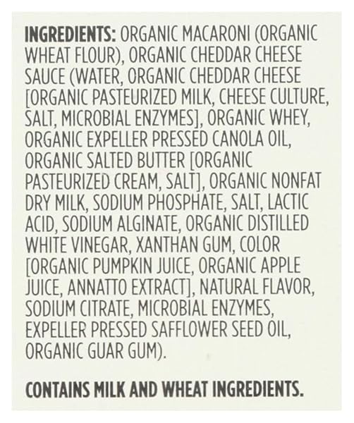 365 BY WHOLE FOODS MARKET, ORGANIC DELUXE CHEDDAR SHELLS AND CHEESE, 12 OZ