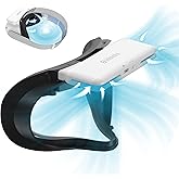 HiBloks Cooling Fan Face Cover for Meta/Oculus Quest 2 Accessories, Soft Lycra Cotton Face Cover, Quest 2 Cooling Fan Active 