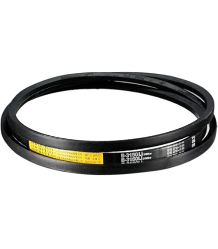 D&D PowerDrive B124 V Belt, B/5L, Rubber, 5/8" X 127" OC