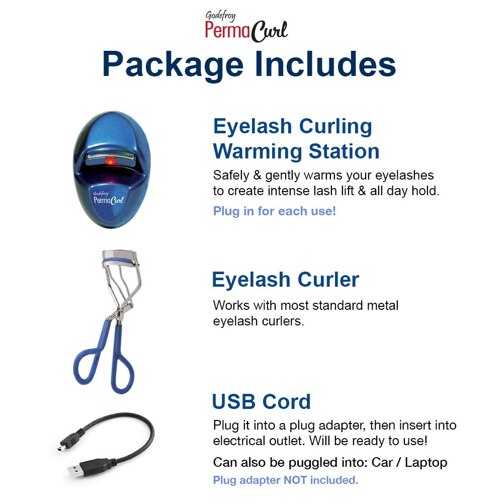 Godefroy PermaCurl Eyelash Curler Warming Station : Beauty