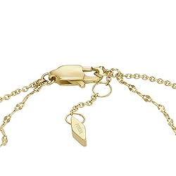 Fossil Women's Teardrop Mother of Pearl Chain