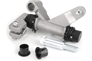 Qiilu Transfer Case Shift Shifter Linkage Fit for F350/F250/F150/Bronco/Lobo F6TZ-7210-C