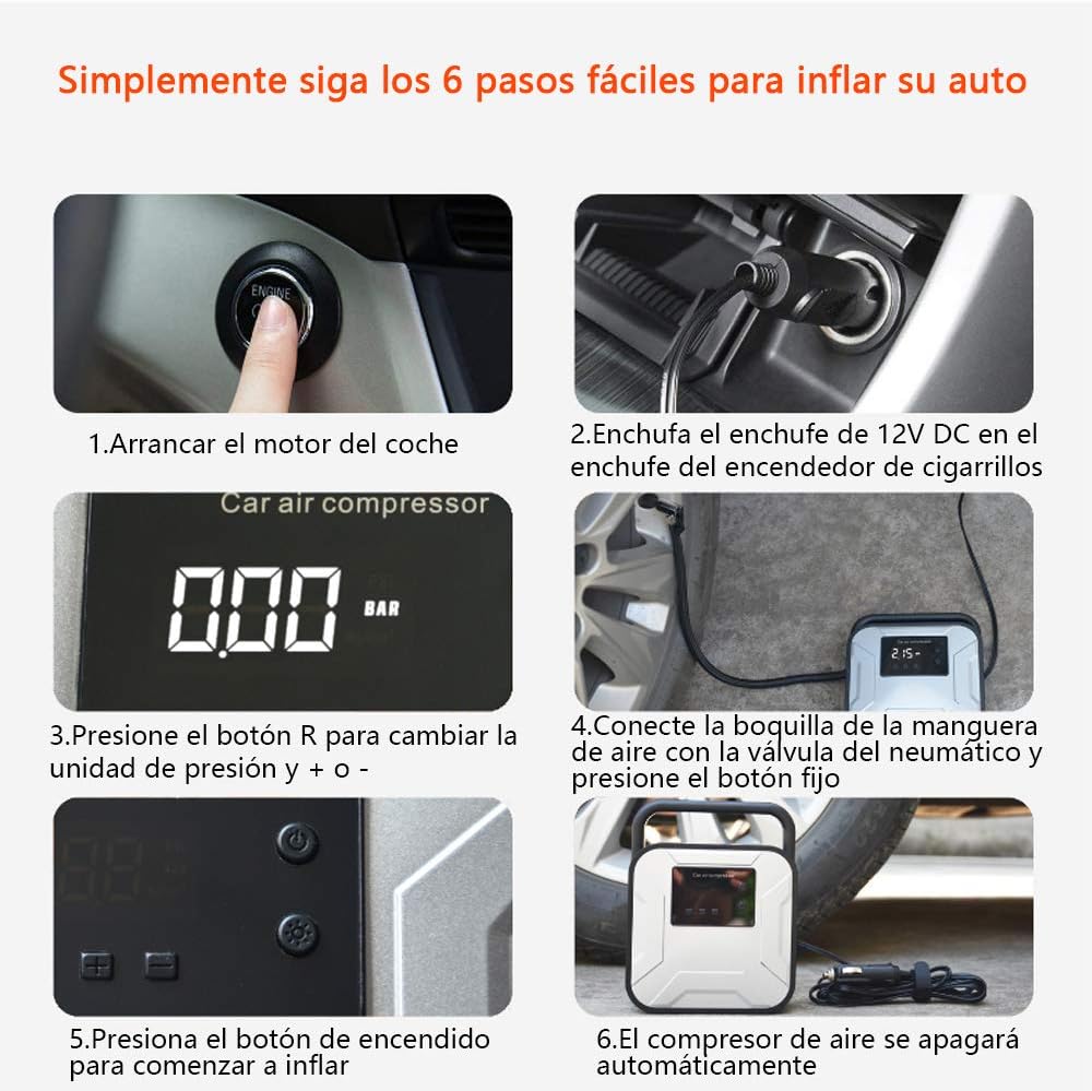 inflating bike tires with air compressor