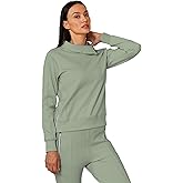 ACEGOLFS Golf Sweatshirts for Women Casual Long Sleeve Zipper Pullover Sweaters Loose Mock Neck Plain Thermal Workout Tops