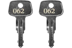 HUGEXPEN N062 Key Replacement for Thule Rack Core, Key Cylinder for Bike Rack Lock, Roof Cargo Lock, Roof Rack Locks, Cross Bars, Towers, Ski Rack Etc