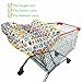 Crocnfrog 2-in-1 Shopping Cart Cover | High Chair Cover for Baby | Large
