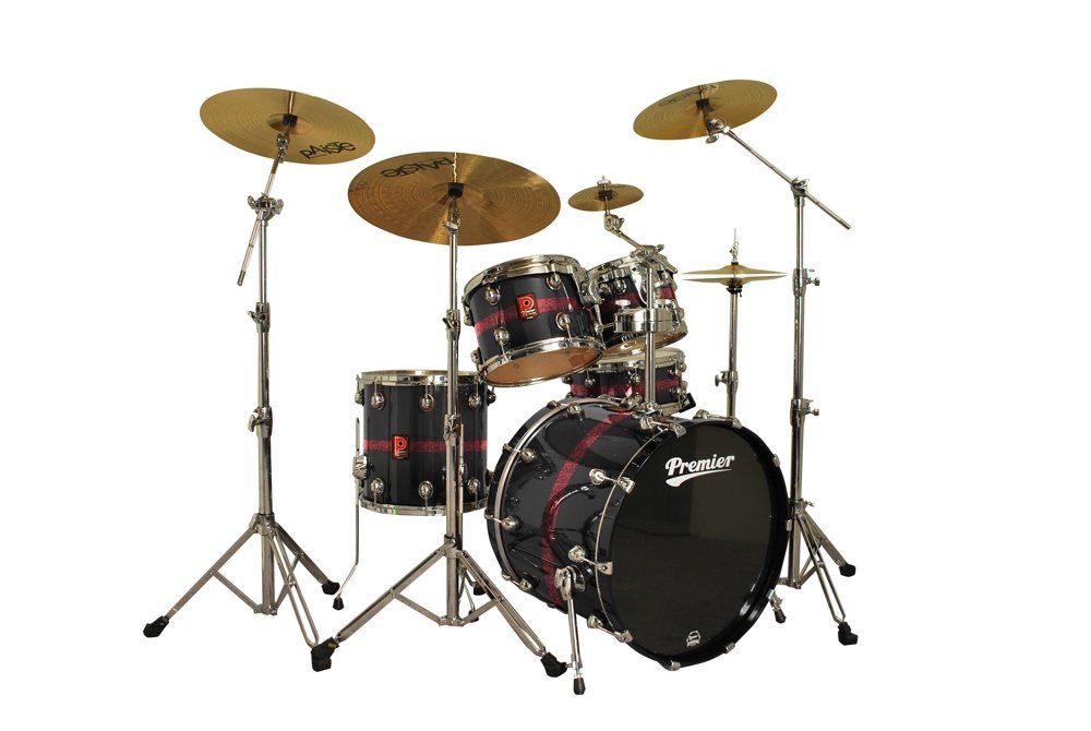 Premier Drums Genista Series 4289927BRX 5Piece Maple Stage 22 Shell