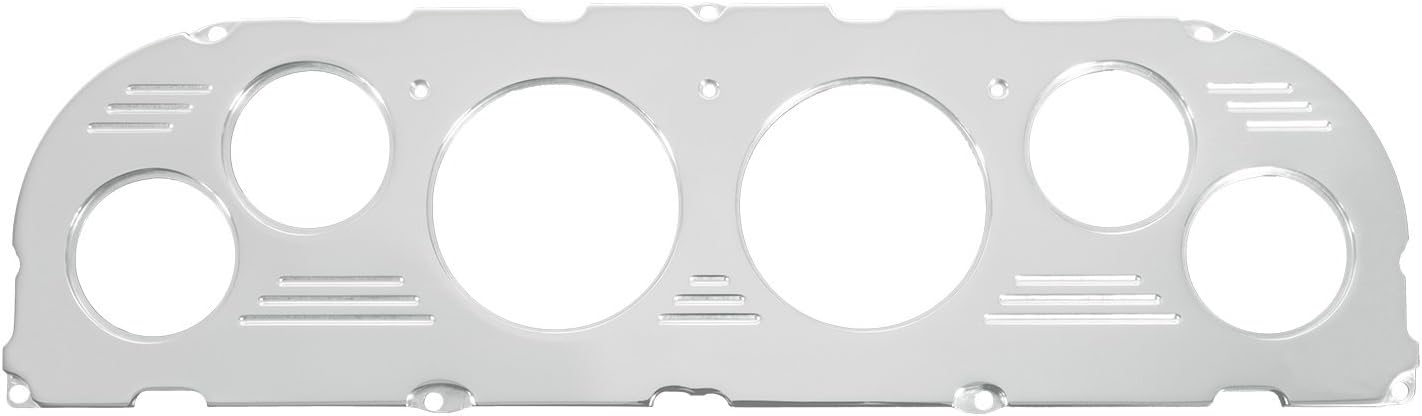 AutoMeter 7047 Dash Panel, Chevy Truck 60-63, 2 X 3-1/8", 4 X 2-1/16", Billet