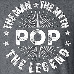 Present for Pop, Shirt for Pop, The Man The Myth